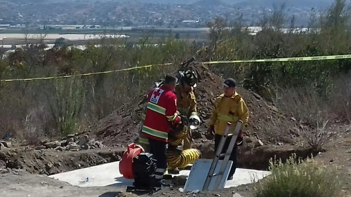 Accidente en fosa (1)